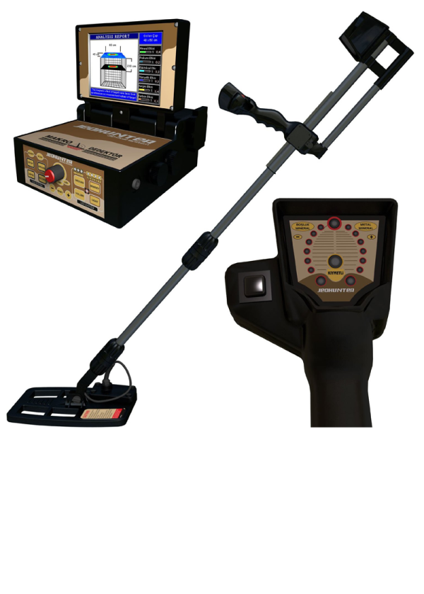 גלאי מתכות JEOHUNTER BASIC