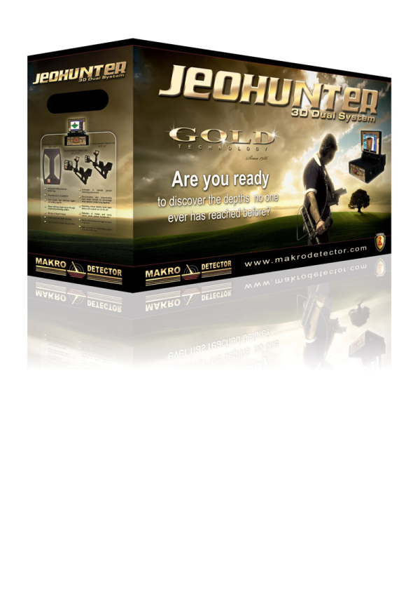 ⁦גלאי מתכות JEOHUNTER BASIC⁩ – תמונה ⁦4⁩