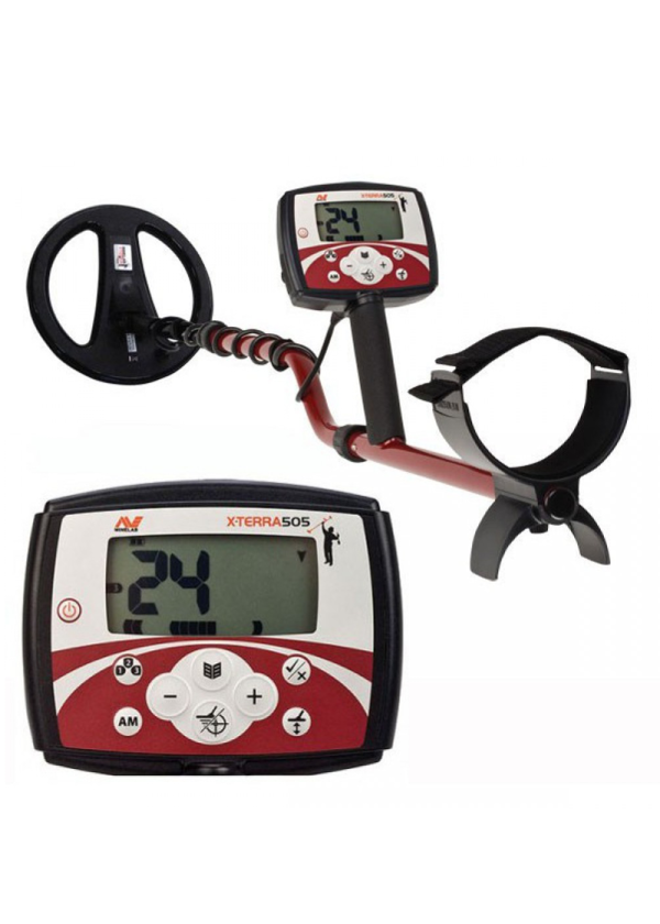 גלאי מתכות אקס טארה 505 minelab x-terra