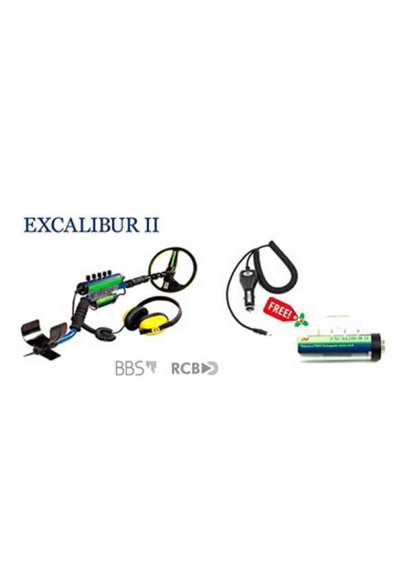 גלאי מתכות Excalibur II minelab הזול ביותר בארץ