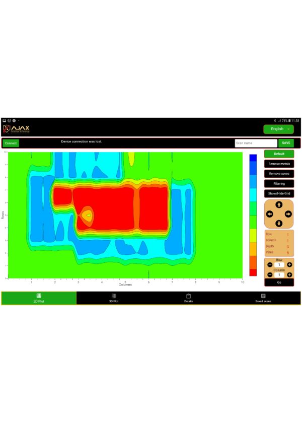 ⁦סורק קרקע Ajax Gamma 3D⁩ – תמונה ⁦6⁩