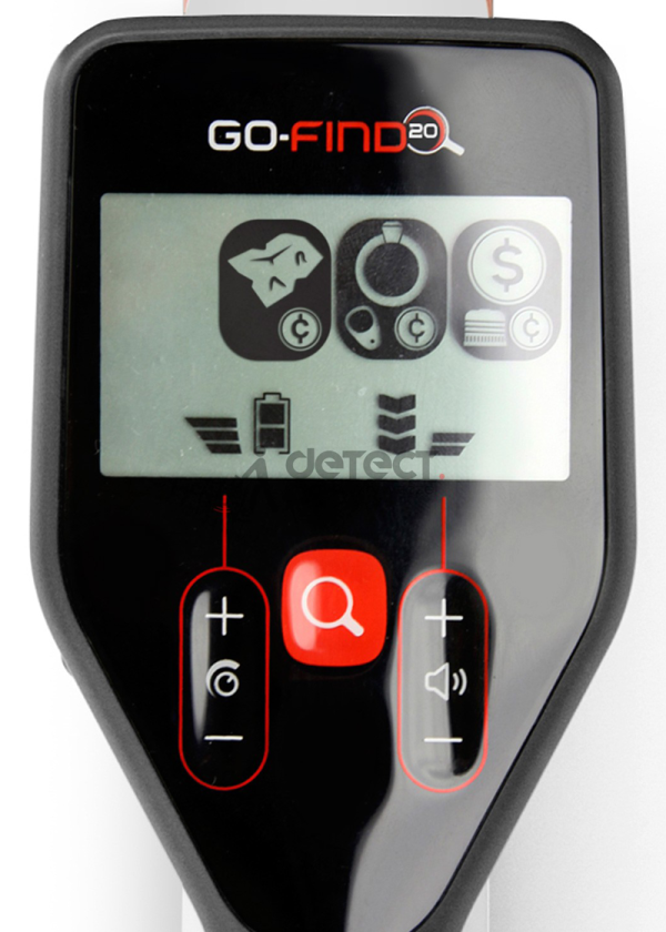 גלאי מתכות GO-FIND 20 מבית MINELAB