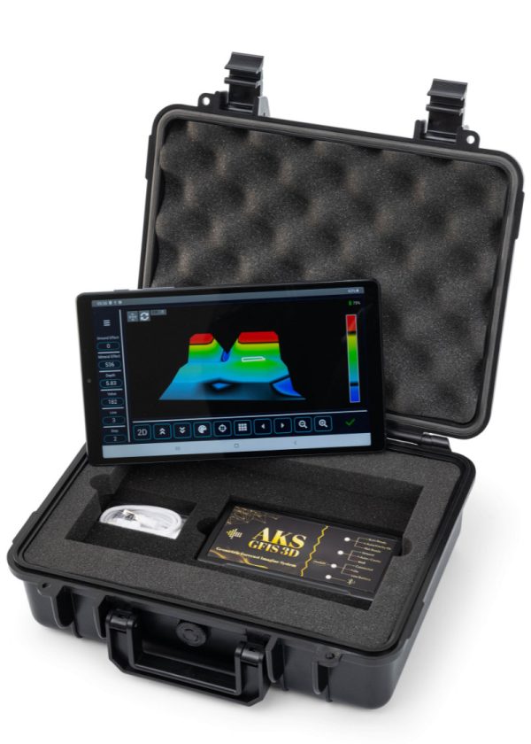 AKS GFIS3D IMAGINE SCANNER מכשיר צילום מתחת לקרקע