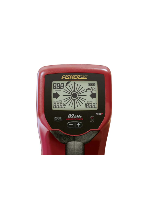 ⁦גלאי תשתיות וסיבים FISHER TW82P⁩ – תמונה ⁦2⁩