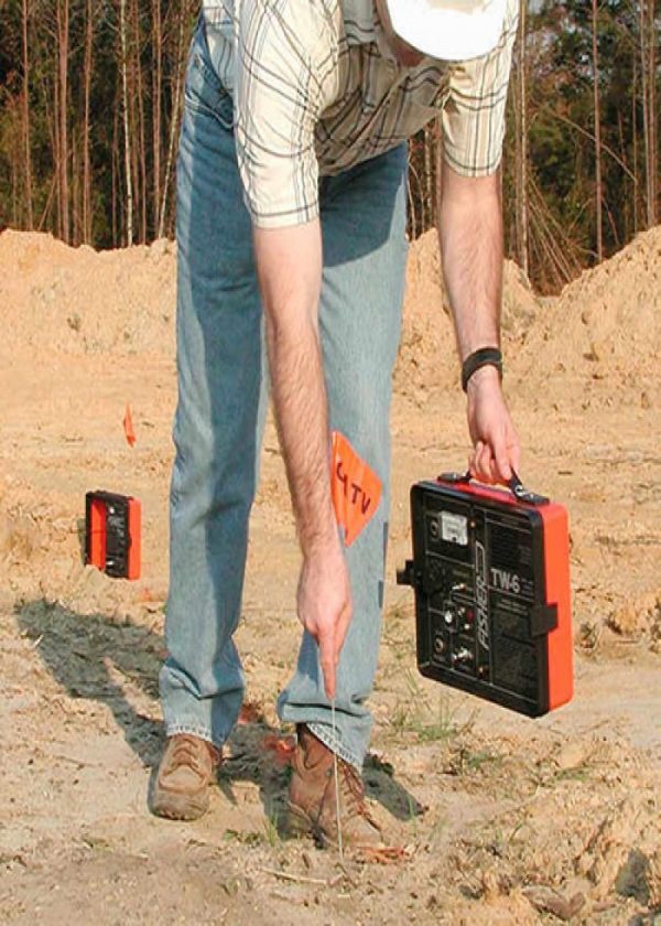 ⁦גלאי תשתיות זול FISHER TW-6 אמריקאי⁩ – תמונה ⁦2⁩