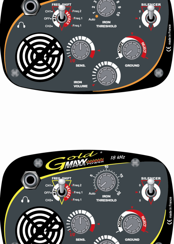 ⁦גלאי מתכות GOLD MAXX POWER XP DETECTOR⁩ – תמונה ⁦7⁩