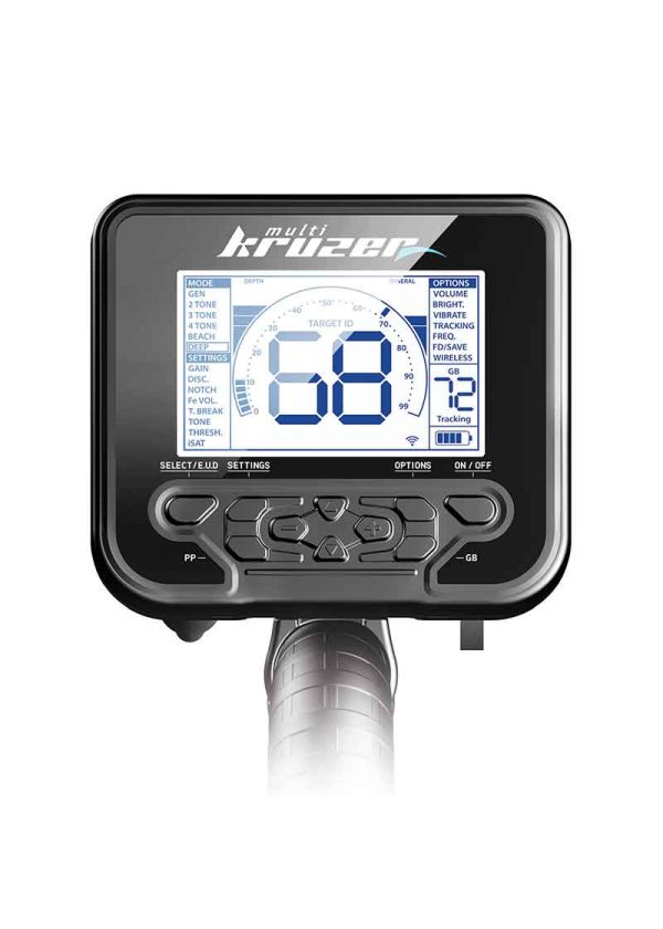 גלאי מתכות KRUZER מבית MAKRO DETECTORS