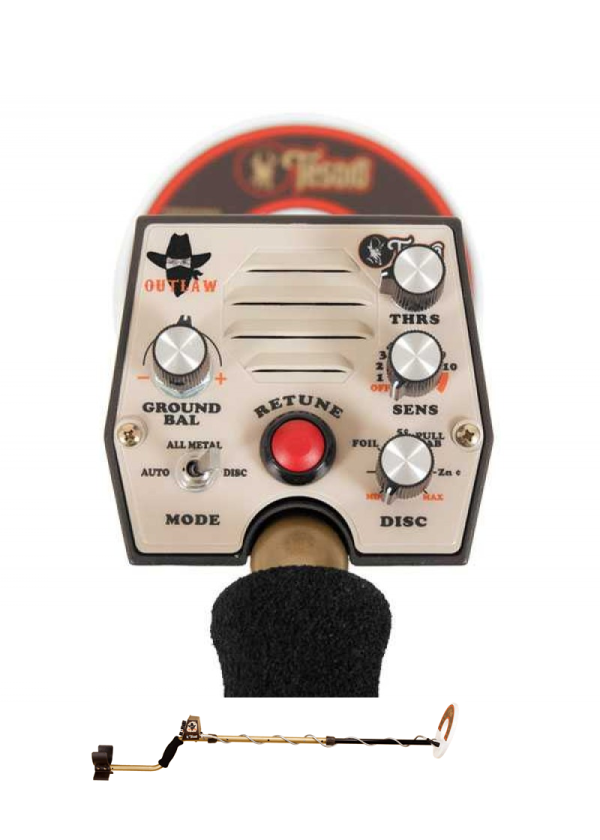 ⁦גלאי מתכות OUTLAW מבית טסורו האמרקאי⁩ – תמונה ⁦4⁩