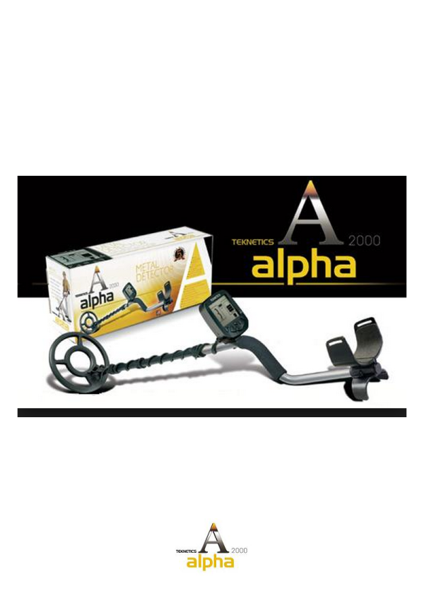 ⁦גלאי מתכות ALPHA 2000 של חברת TEKNETICS⁩ – תמונה ⁦4⁩