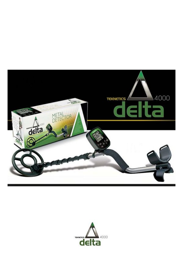 ⁦גלאי מתכות DELTA 4000 TEKNETICSעם צלחת 11אינץ⁩ – תמונה ⁦4⁩