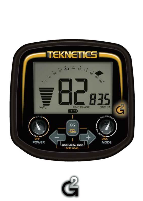 ⁦גלאי מתכות G2 של חברת TEKNETICS⁩ – תמונה ⁦2⁩