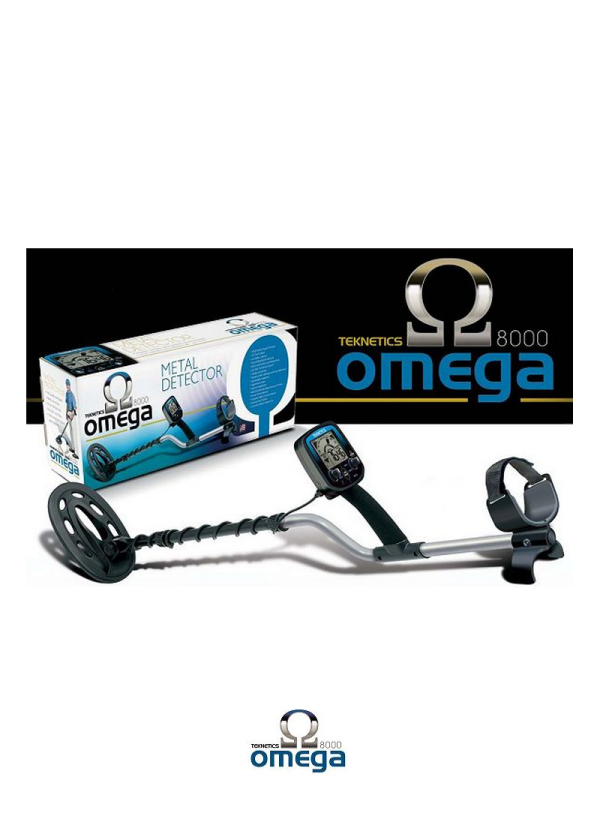 ⁦גלאי מתכות TEKNETICS OMEGA 8000 עם צלחת 11"⁩ – תמונה ⁦3⁩
