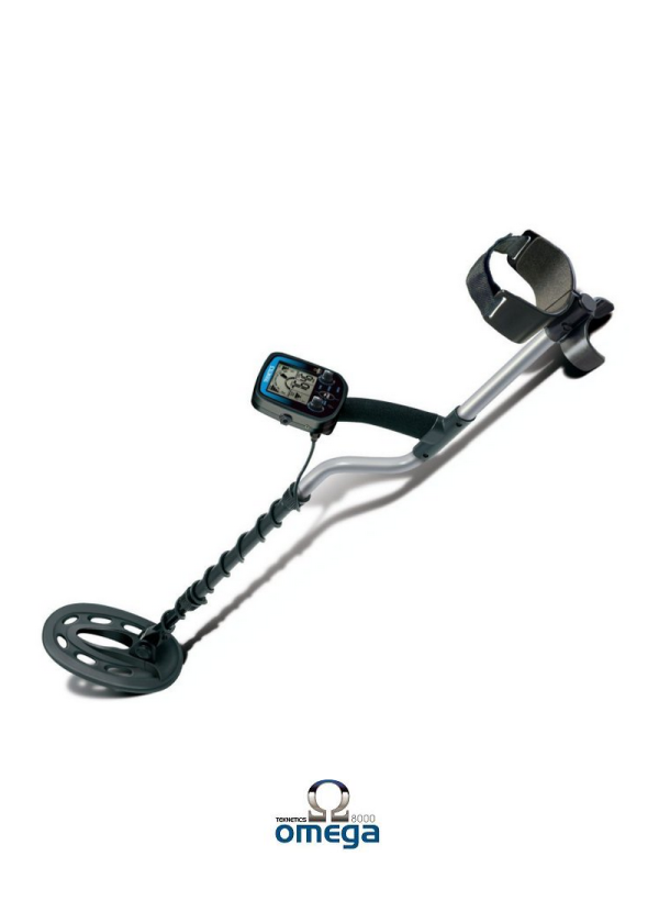 ⁦גלאי מתכות TEKNETICS OMEGA 8000 עם צלחת 11"⁩ – תמונה ⁦2⁩