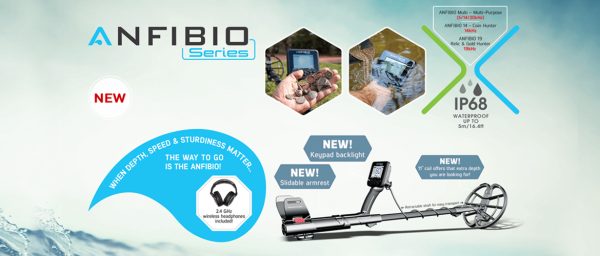 ⁦גלאי מתכות לים וליבשה ANFIBIO MULTI⁩ – תמונה ⁦3⁩