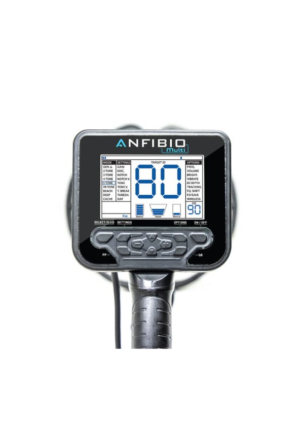 גלאי מתכות לים וליבשה ANFIBIO MULTI
