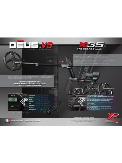 צלחת חיפוש XP DETECTORS X35  "11