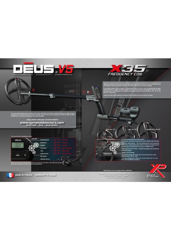 ⁦צלחת חיפוש XP DETECTORS X35  "13⁩ – תמונה ⁦2⁩