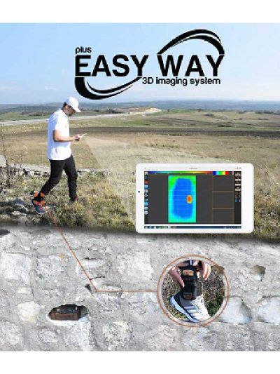EASY WAY 3D-גלאי זהב המגיע לעומק של תשעה מטרים