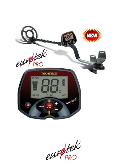 גלאי מתכות EUROTEK PRO של חברת TEKNETICS
