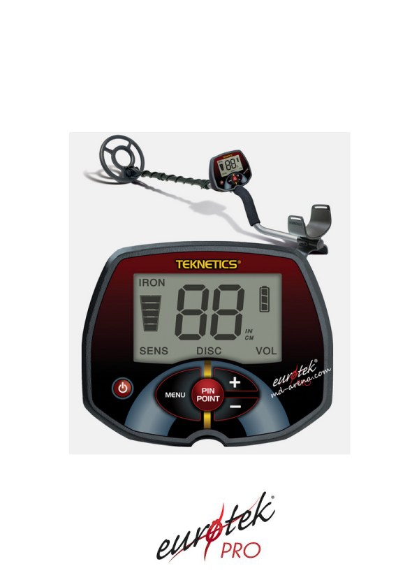 ⁦גלאי מתכות EUROTEK PRO של חברת TEKNETICS⁩ – תמונה ⁦4⁩
