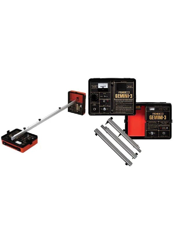 ⁦גלאי מתכות Two Box Gemini 3 מבית Fisher⁩ – תמונה ⁦3⁩