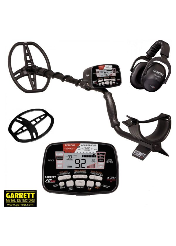 ⁦גלאי מתכות עוצמתי Garrett AT MAX⁩ – תמונה ⁦3⁩
