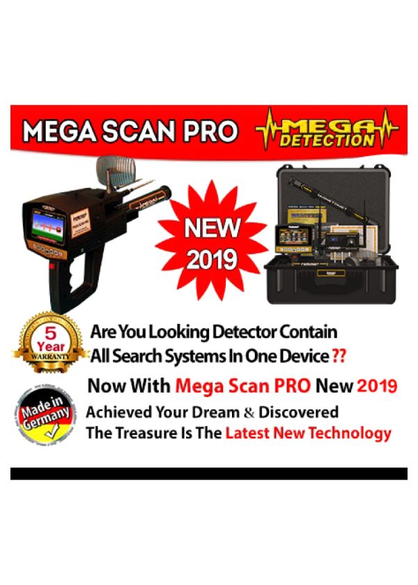 ⁦MEGA SCAN PRO -גלאי זהב ומתכות טובות למרחקים⁩ – תמונה ⁦5⁩