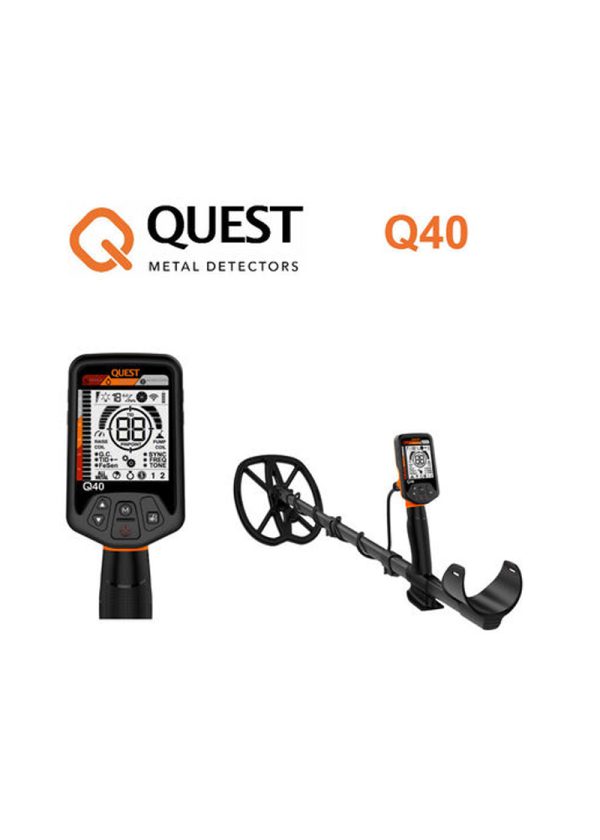 גלאי מתכות Q 40 של חברת QUEST