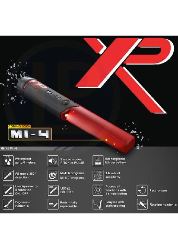 ⁦גלאי מצביע PINPOINTER MI-4 של חברת XP⁩ – תמונה ⁦3⁩