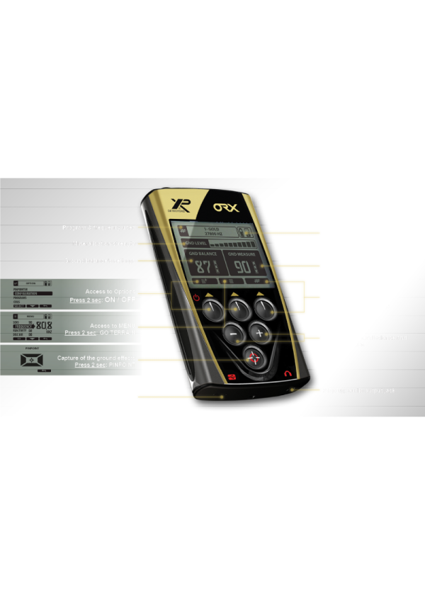 ⁦ORX צלחת 9"- גלאי זהב מבית XP DETECTOR⁩ – תמונה ⁦2⁩