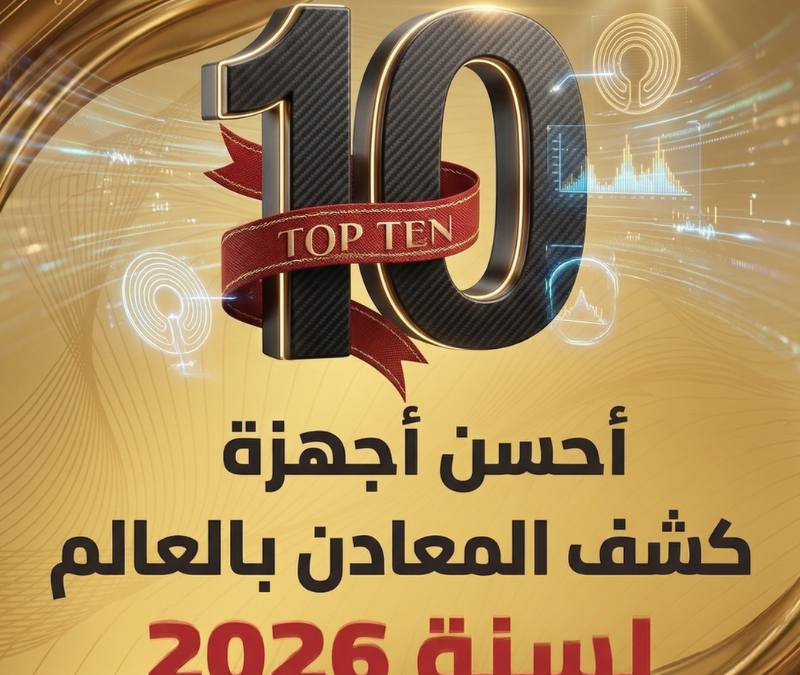 تصنيف أفضل 10 أجهزة كشف معادن لسنة 2026